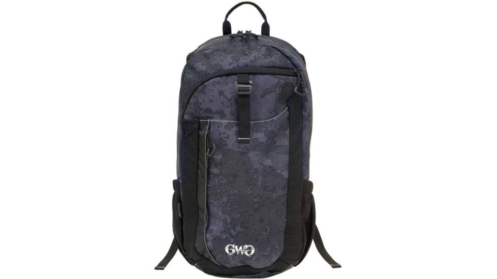 Girls With Guns Midnight Deluxe Backpack w/ Lockable Concealed Carry, Black/Shade Blackout Camo, 10 in x 19 in x 7.5 in, 70637