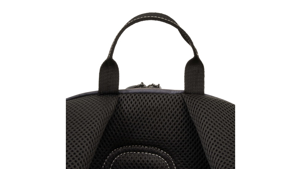 Girls With Guns Midnight Deluxe Backpack w/ Lockable Concealed Carry, Black/Shade Blackout Camo, 10 in x 19 in x 7.5 in, 70637