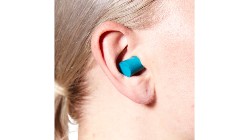 Girls With Guns Silencer Foam Ear Plugs, 32 dB NRR, ANSI S3.19 &amp; CE EN352-1 Hearing Protection Rated, 6-Pairs per Pack, Teal, One Size, 2389