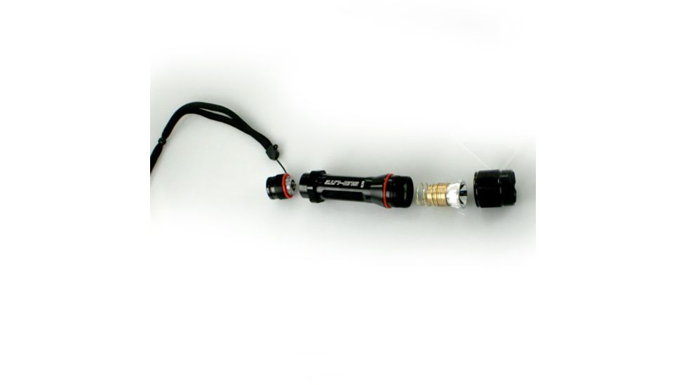 Glo-Toob Lighting Sub-Lite, 3 Watt White LED, Black Aluminum Body, NO UQSLFL