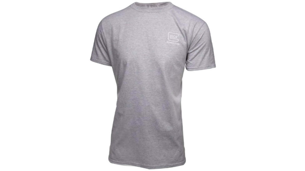 Glock AA75122 Pursuit Of Perfection Gray 3XL Short Sleeve