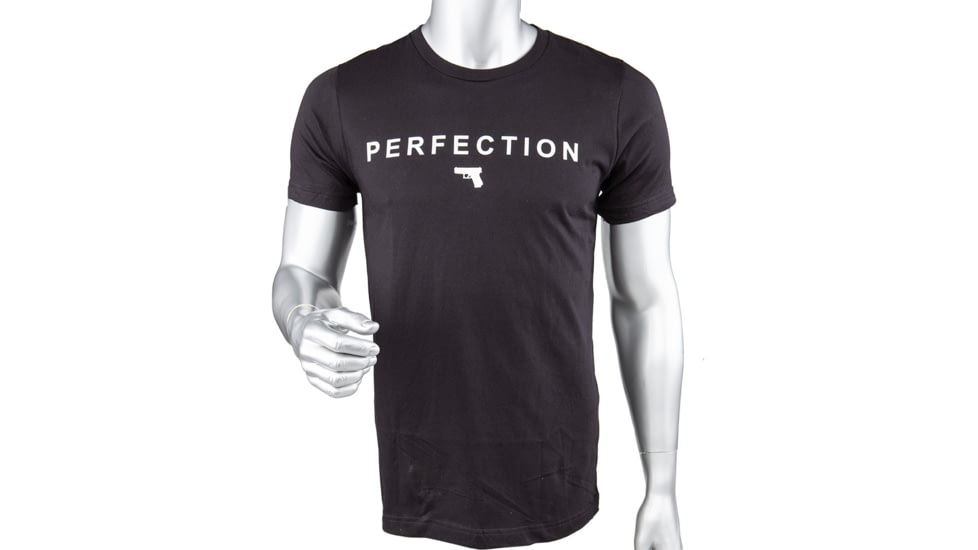 Glock AA75124 Perfection Pistol Black Small Short Sleeve