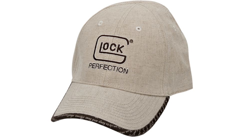 Glock AS00080 2nd Amendment Perfection Hat Adjustable Linen Tan