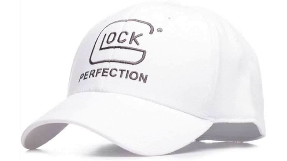 Glock AP70239 Hat Perfection With Logo Sports Cap Cotton White