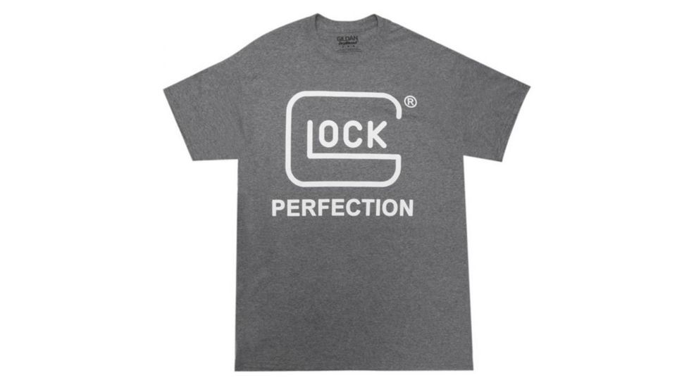 Glock Big Logo T-Shirt HT Grey, 3XL