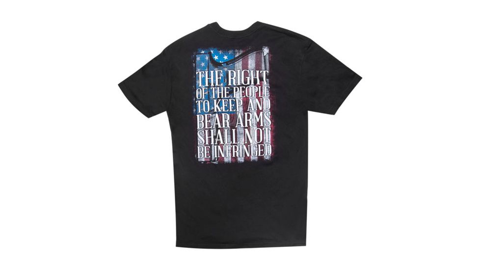 GLOCK AP95097 2ND AMENDMENT TSHIRT BLACK XLARGE