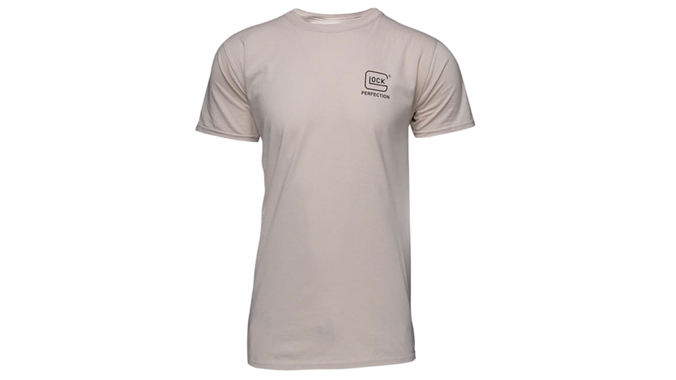 Glock AP95647 2nd Amendment Cream 3 XL Short Sleeve T-Shirt
