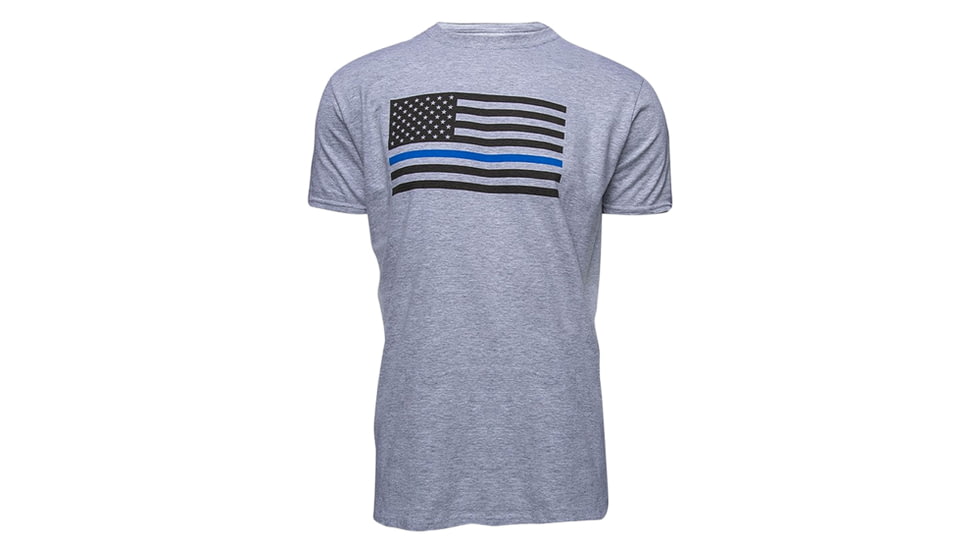 Glock AP95658 Discipline &amp; Valor Gray 2XL Short Sleeve