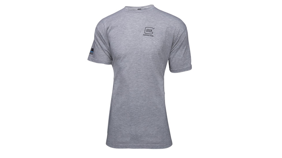 Glock AP95683 We've Got Your Six T-Shirt Gray XL Short Sleeve
