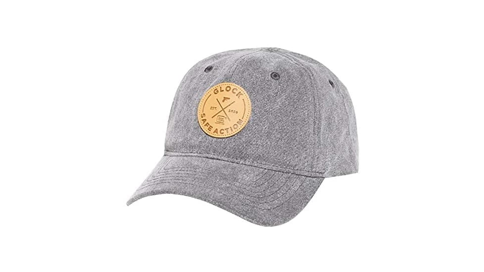 GLOCK AP95882 SAFE ACTION LEATHER PATCH HAT