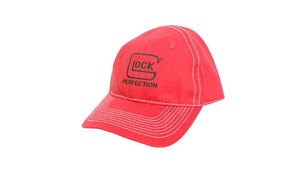 Glock AS00091 Perfection Hat Velcro Closure Adjustable Ripstop Nylon Red