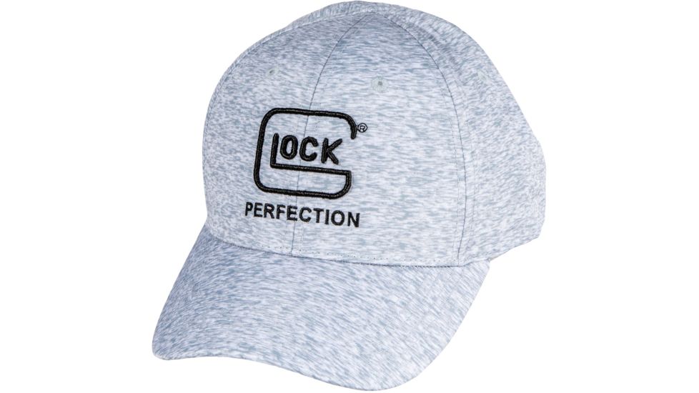 Glock AS10072 Space Dye Hat Heather Gray Polyester Snapback