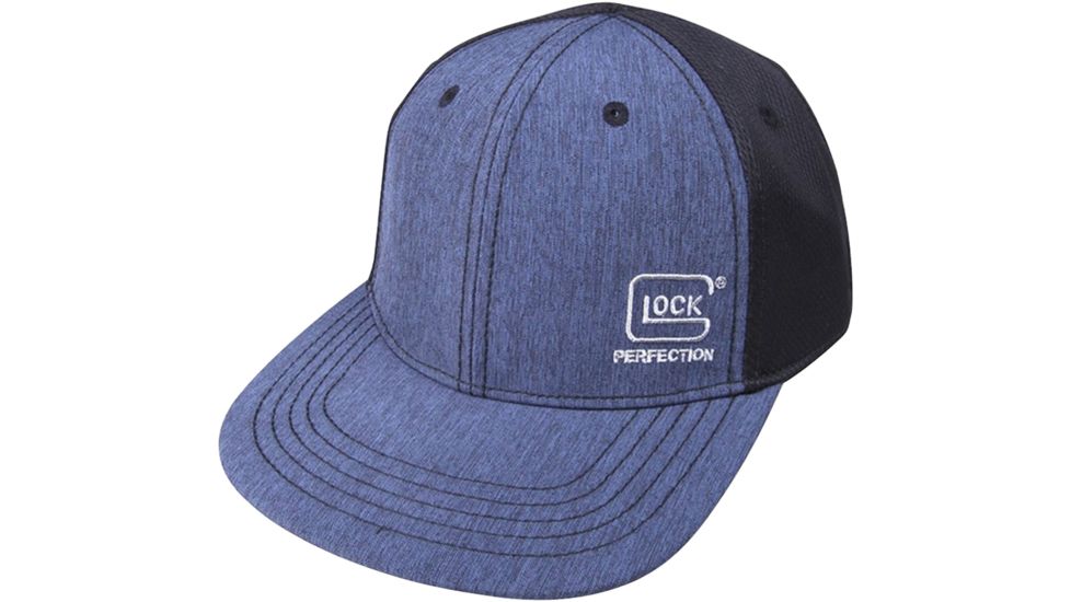 Glock AS10080 Pro-Curve Hat Black/Navy Cotton/Mesh Velcro