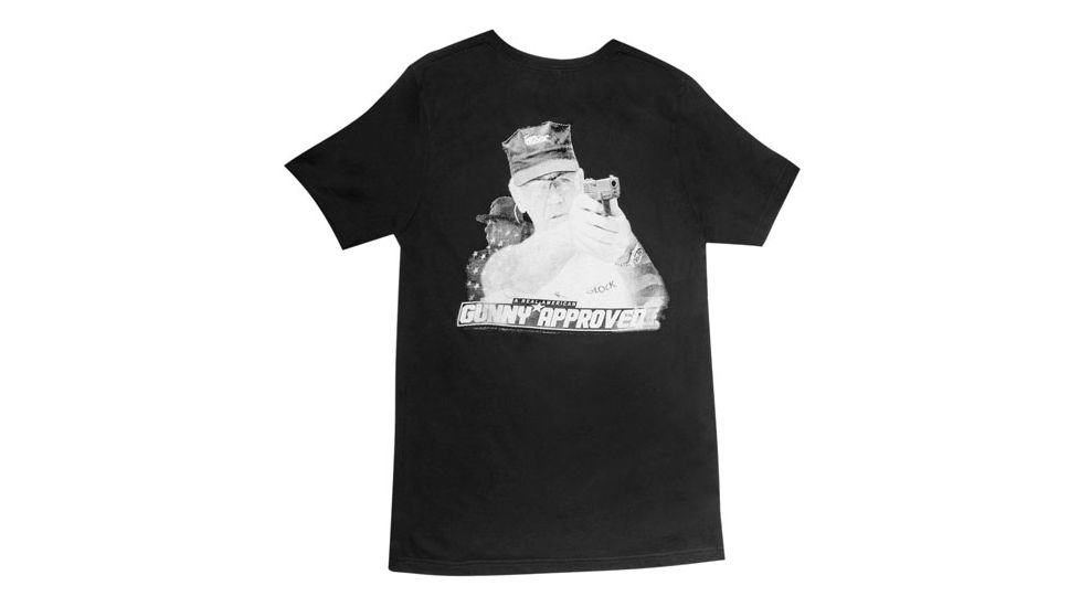 Glock Black Short Sleeve T Shirt Gunny Approved Xl