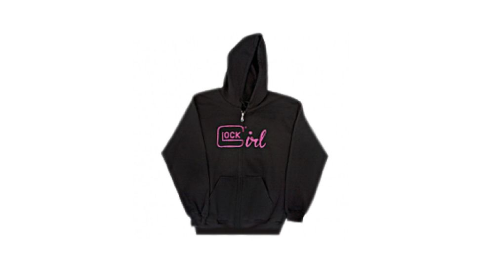 Glock Girl Hoodie - Women's, Black, Small GLKAA43001