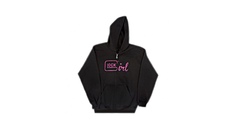 Glock Girl Hoodie - Women's, Black, Extra Large GLKAA43004