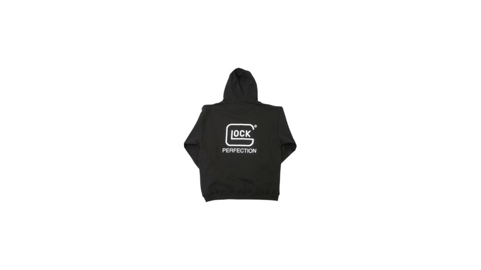 Glock Sweatshirt w/Imprint - Men's, Black/White, Medium GLKAA13002