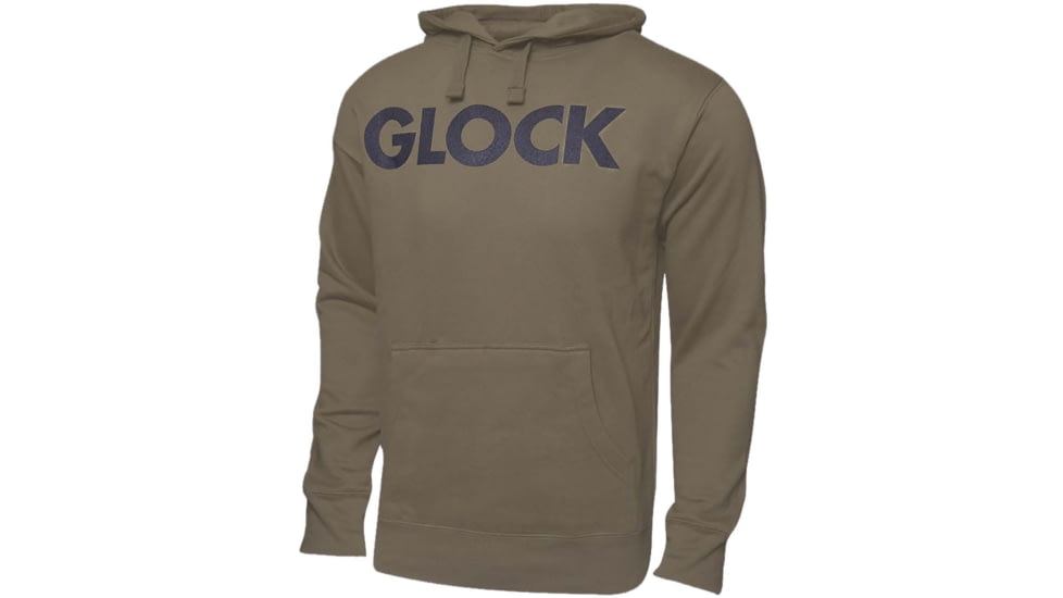Glock Traditional Hoodie, OD Green Durable Soft Fabric, Long Sleeve, 3XL, AP95792