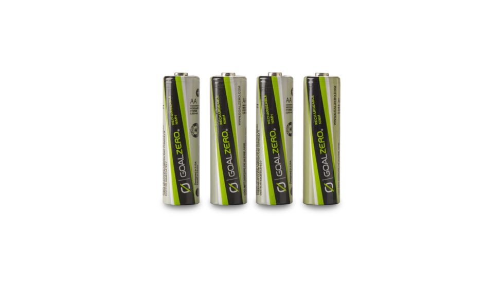 Goal Zero AA Rechargeable Batteries, 4 Pack, 11405