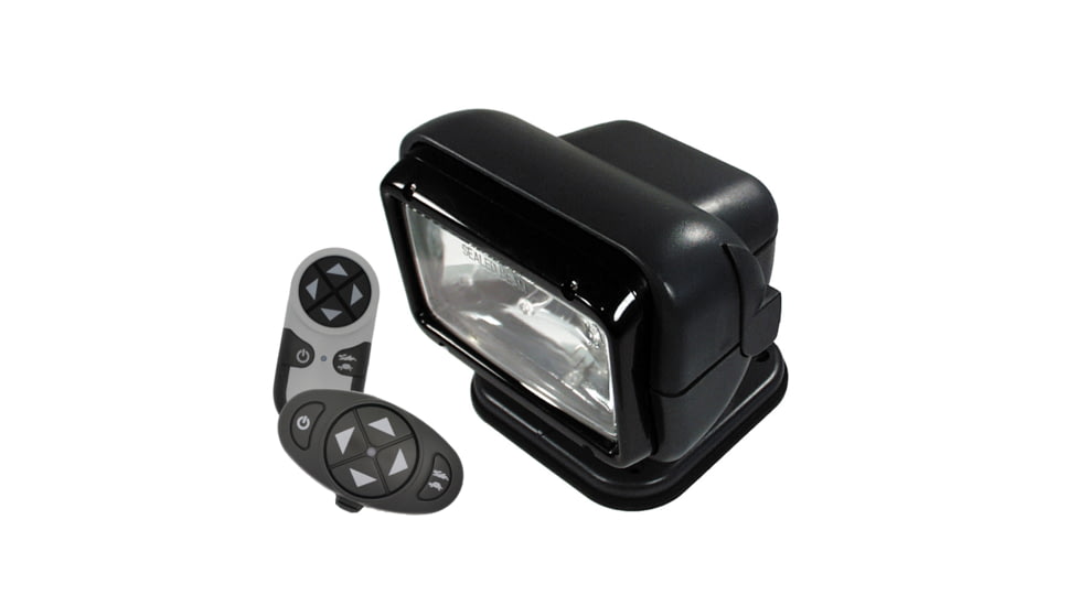 GoLight 12V Permanent Mount RadioRay Combination - Black 36485