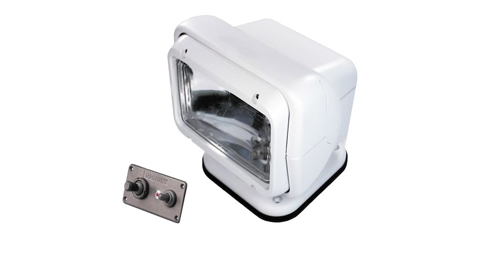 GoLight Permanent Golight with DM Remote, White 96896