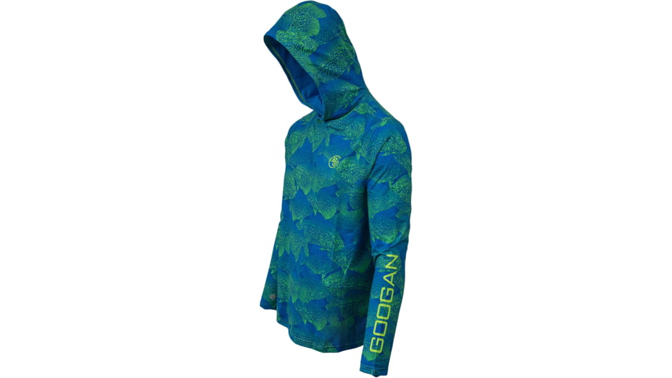 Googan Squad Crappie School Full Mesh Hooded Long-Sleeve Shirt - Mens, 2XL, GS243-2XL