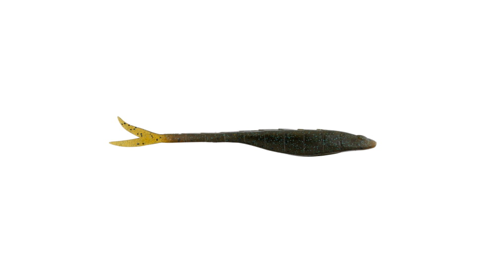 Googan Squad Dart Plastic Misc Soft Bait, 9, 5in, Green Pumpkin Blue, GDT-5-GPB