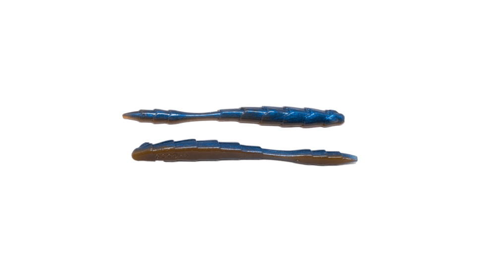 Googan Squad Drag n Drop Soft Bait, 8, 5in, Brown Gill, GDD-5-BGL