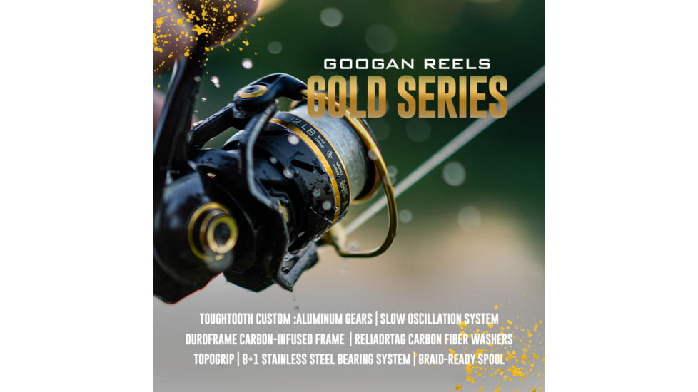 Googan Squad Gold Series 2500 Spinning Reel