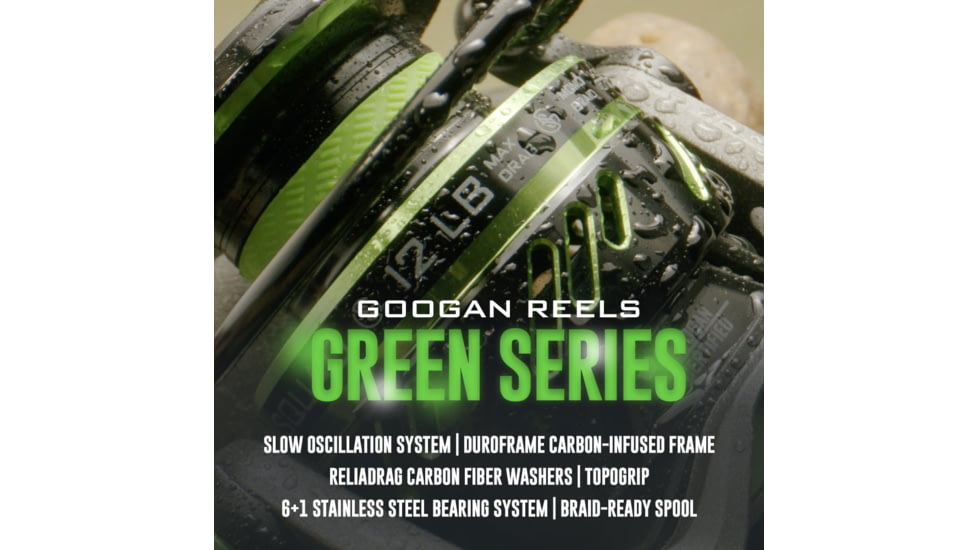 Googan Squad Green Series 1000 Spinning Reel