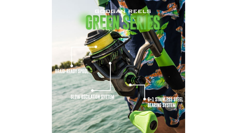 Googan Squad Green Series 1000 Spinning Reel