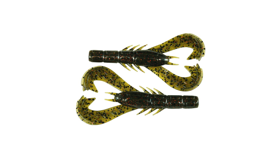 Googan Squad Krackin Craw Creature Bait, 10, 4in, Watermelon Red Flake, GKC-WMR