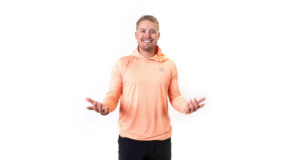 Googan Squad Peachy Bandito Hooded Long-Sleeve Shirt - Mens, Large, GS005-L