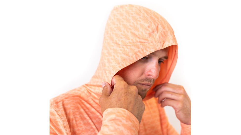 Googan Squad Peachy Bandito Hooded Long-Sleeve Shirt - Mens, Large, GS005-L