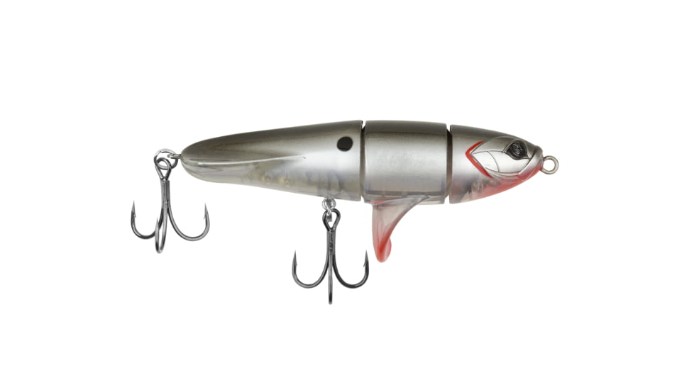 Googan Squad Revolver Hard Bait, 4.5in, 1 oz, Silver Flash, 10-01-GGS-10014H