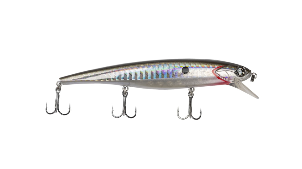 Googan Squad Scout Hard Bait, 4 1/3in,1/2 oz, Silver Flash, 10-01-GGS-10002S
