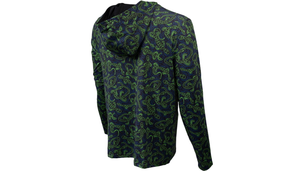 Googan Squad Slizzard Lizard Hooded Long-Sleeve Shirt - Mens, Large, GS241-L