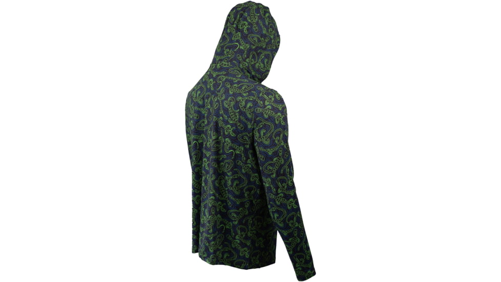 Googan Squad Slizzard Lizard Hooded Long-Sleeve Shirt - Mens, Large, GS241-L