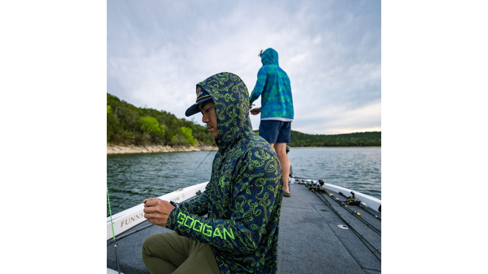 Googan Squad Slizzard Lizard Hooded Long-Sleeve Shirt - Mens, Large, GS241-L