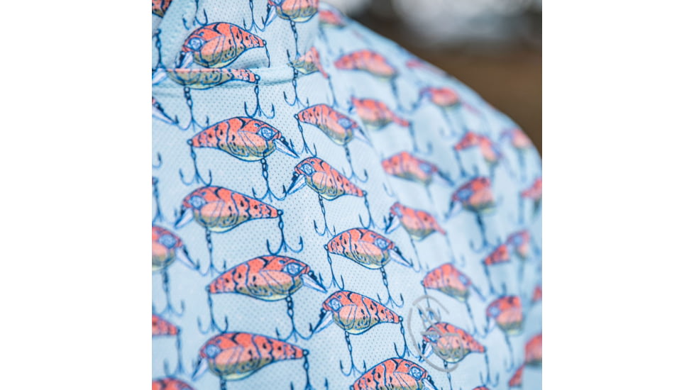 Googan Squad Water Color Banger Mesh Hooded Long-Sleeve Shirt - Mens, Small, GS233-S