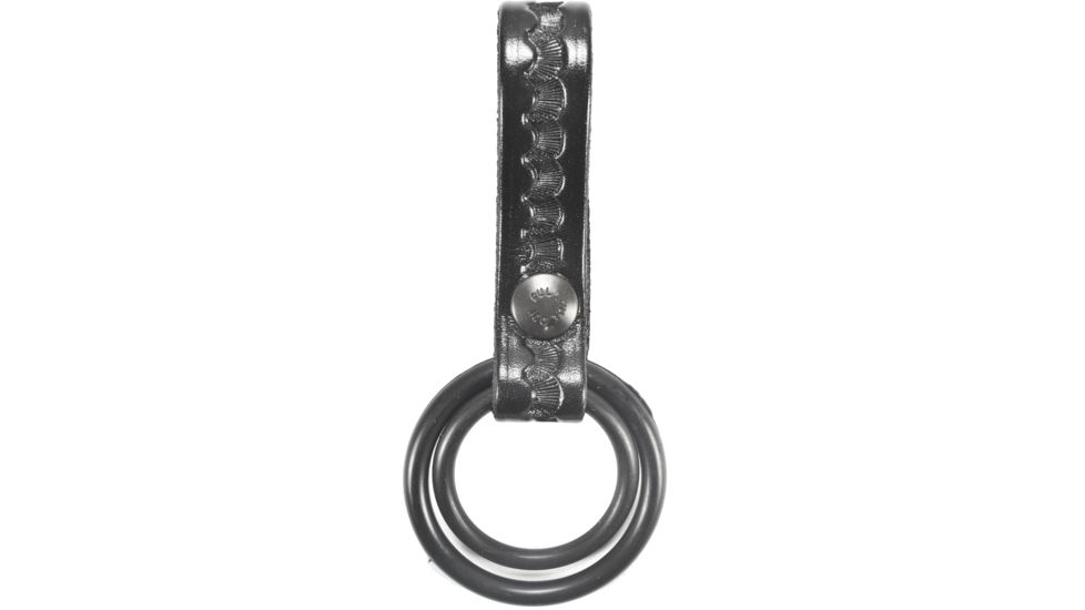 Gould &amp; Goodrich Double Ring Flashlight Holder, Black Weave, C or D Cell, B615W