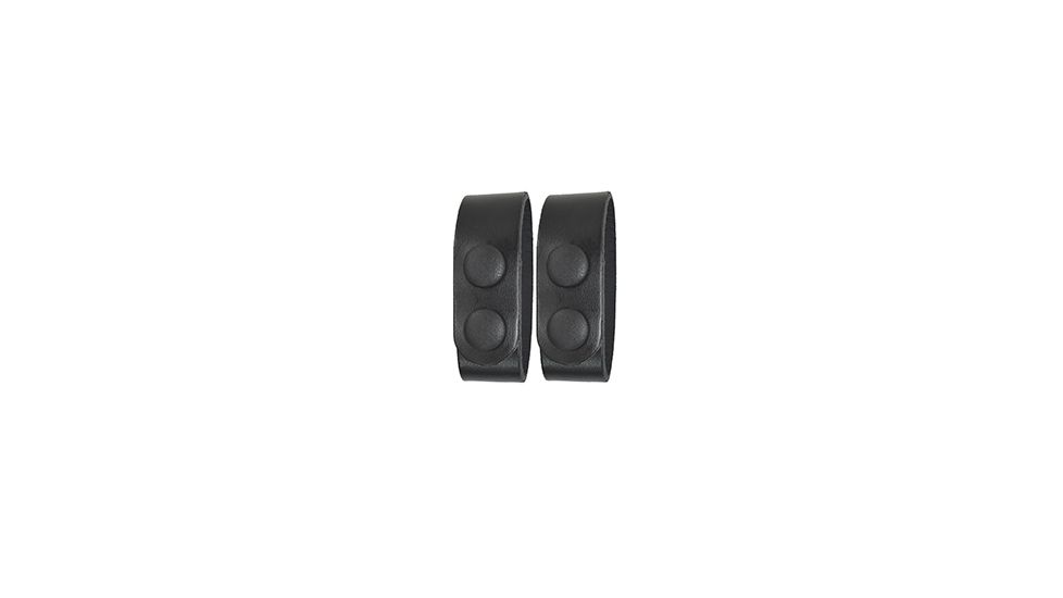 Gould &amp; Goodrich Duty Belt Keepers, 2-Pack, L-Force, Black Weave, L505-2W