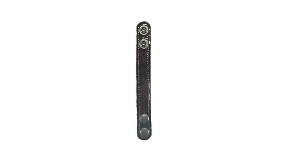 Gould &amp; Goodrich Belt Keepers, Double Snap, 4 Pack, Hi-Gloss, H76-4CL
