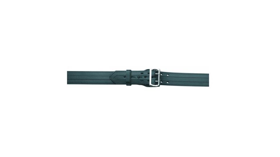 Gould &amp; Goodrich Sally Browne Duty Belt w/Nickel Buckle - Women's, 32in, Black Weave, B192-32W