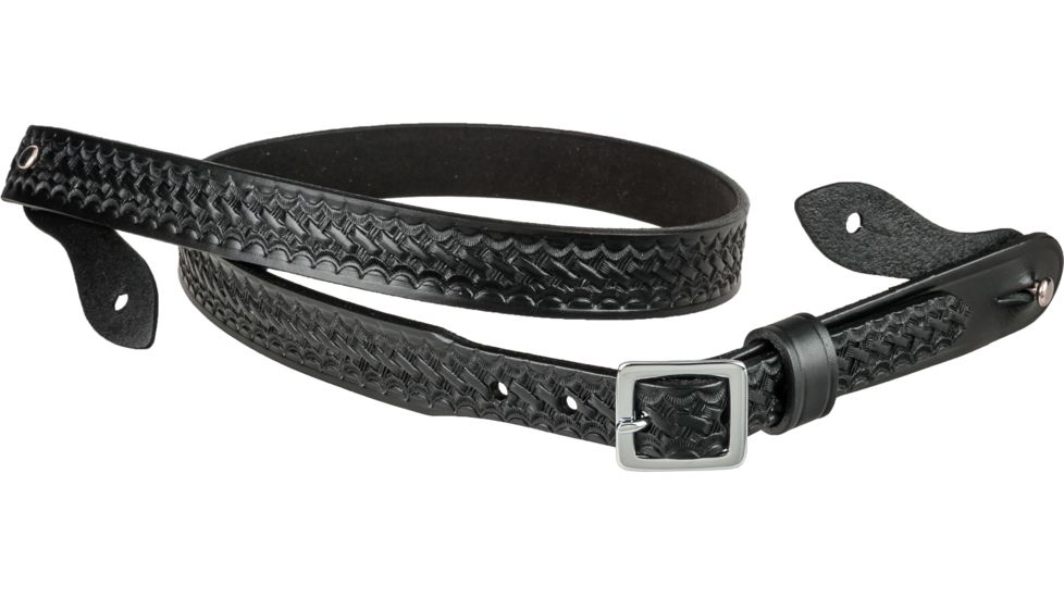 Gould &amp; Goodrich Shoulder Strap, 60, Standard Hardware, Black Weave, B99-60W