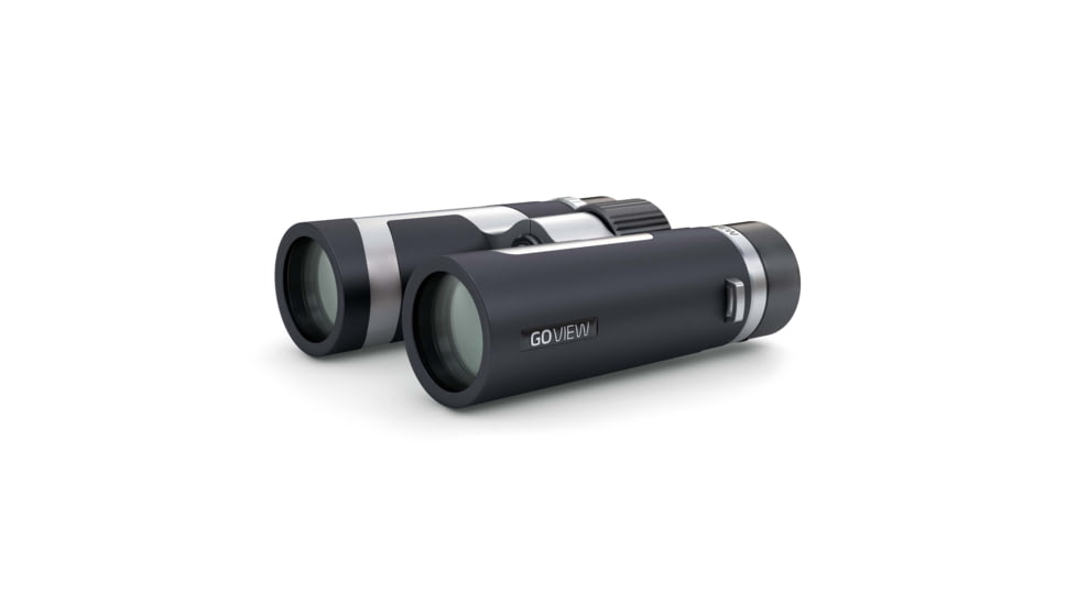 GoView ZOOMR 10x34mm Roof Prism Binoculars, Phantom Black, 4260527415954