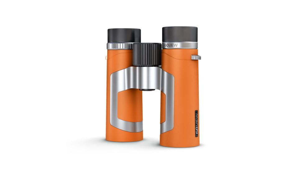 GoView ZOOMR 10x34mm Roof Prism Binoculars, Sunset Orange, 4260527415930