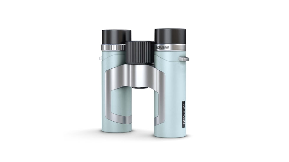 GoView ZOOMR 8x26mm Roof Prism Binoculars, Miami Blue, 4260527415923