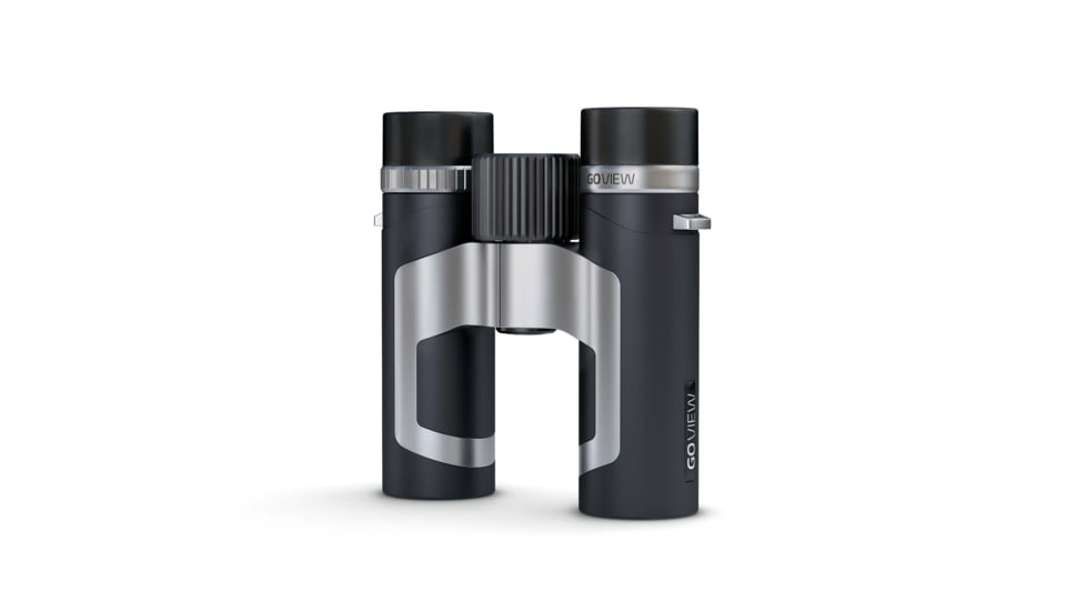 GoView ZOOMR 8x26mm Roof Prism Binoculars, Phantom Black, 4260527415909