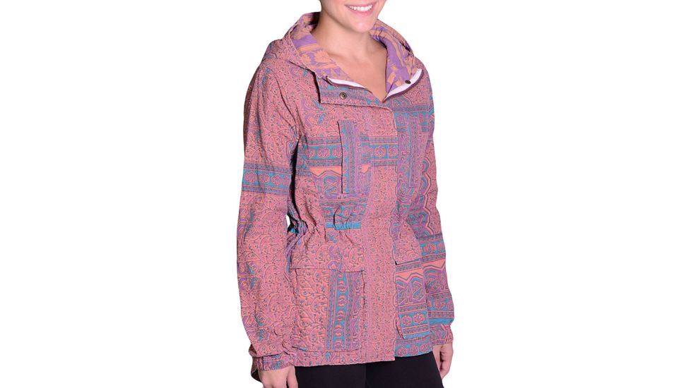 Gramicci Avery Quilted Hooded Jacket - Women's-Turquoise Stone-Large